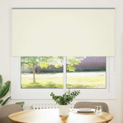 Roleta zaciemniająca Off White 155x130 cm Szerokość tkaniny