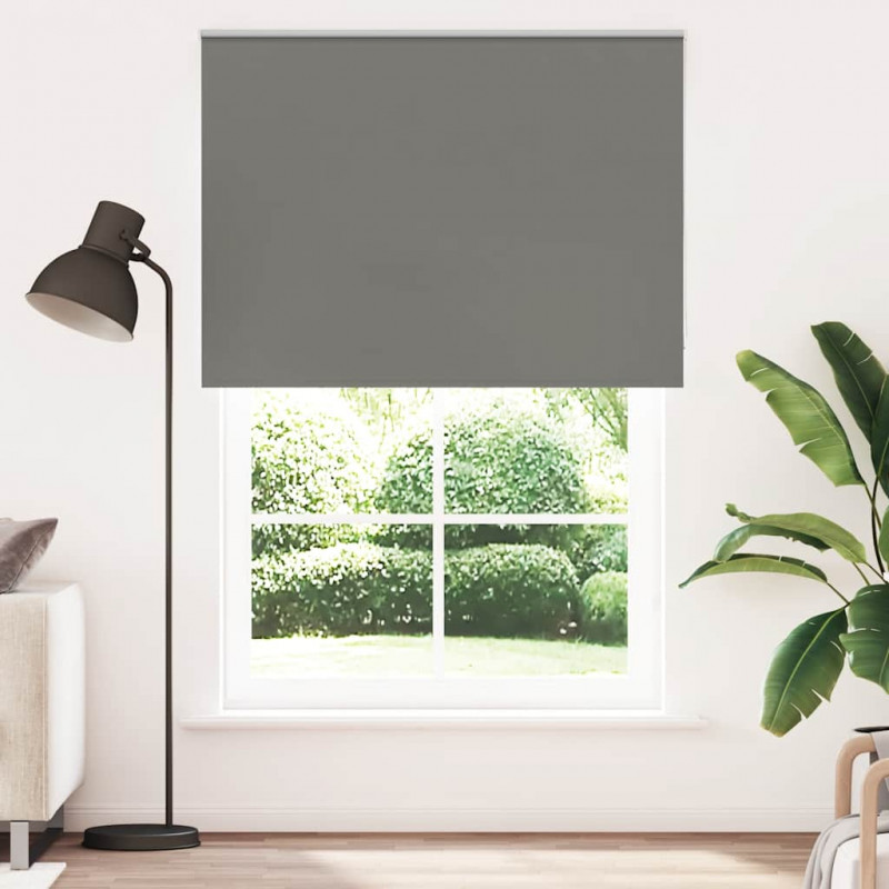 Roleta zaciemniająca szara 150x230cm Szerokość tkaniny 146,6cm