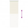 Roleta zaciemniająca Off White 55x175 cm Szerokość tkaniny