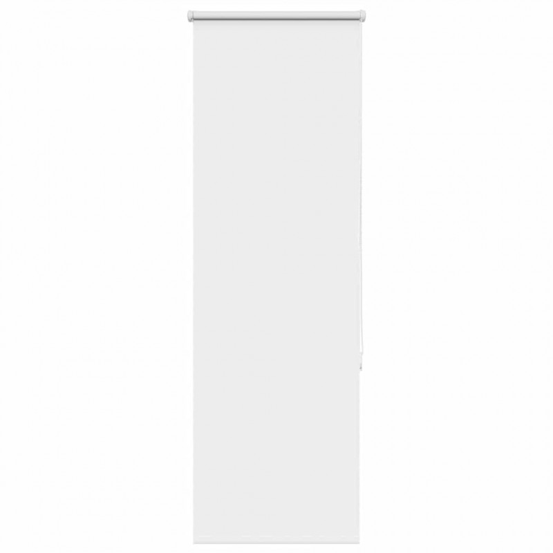 Roleta zaciemniająca biała 45x175 cm Szerokość tkaniny 40,7 cm