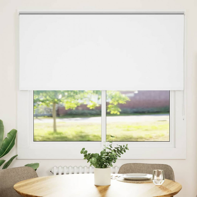 Roleta zaciemniająca biała 150x175 cm Szerokość tkaniny 146,6cm