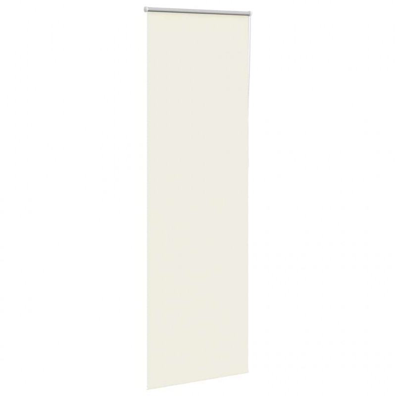 Roleta zaciemniająca Off White 75x230 cm Szerokość tkaniny