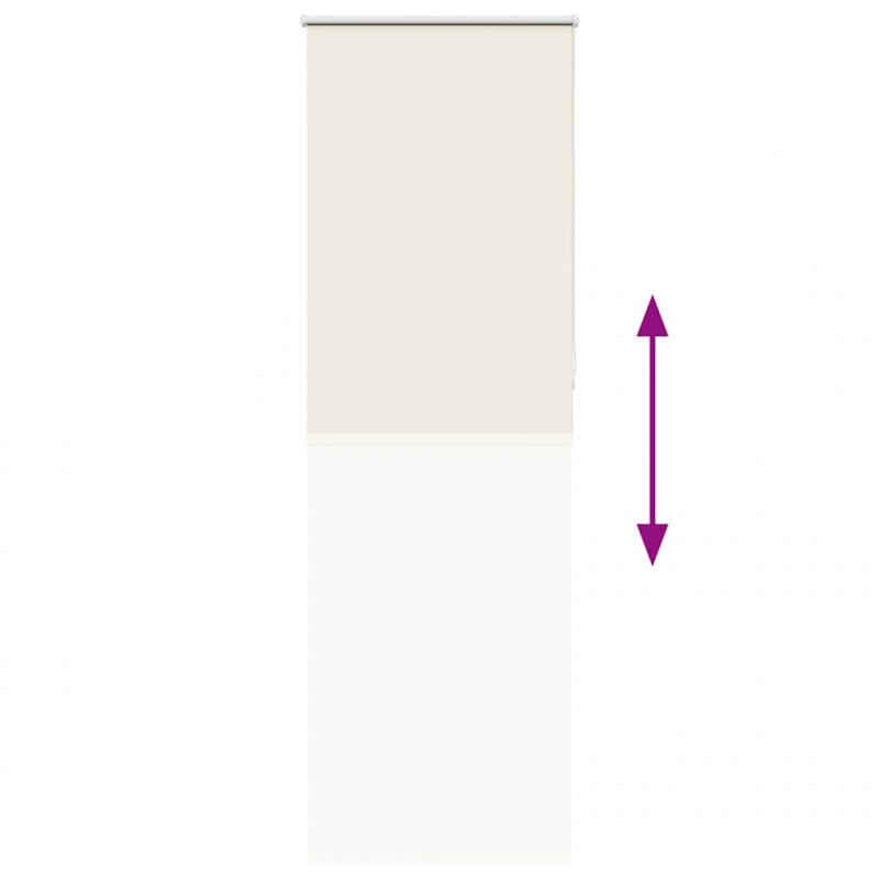 Roleta zaciemniająca Off White 80x230 cm Szerokość tkaniny