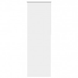 Roleta zaciemniająca biała 65x210 cm Szerokość tkaniny 60,7 cm