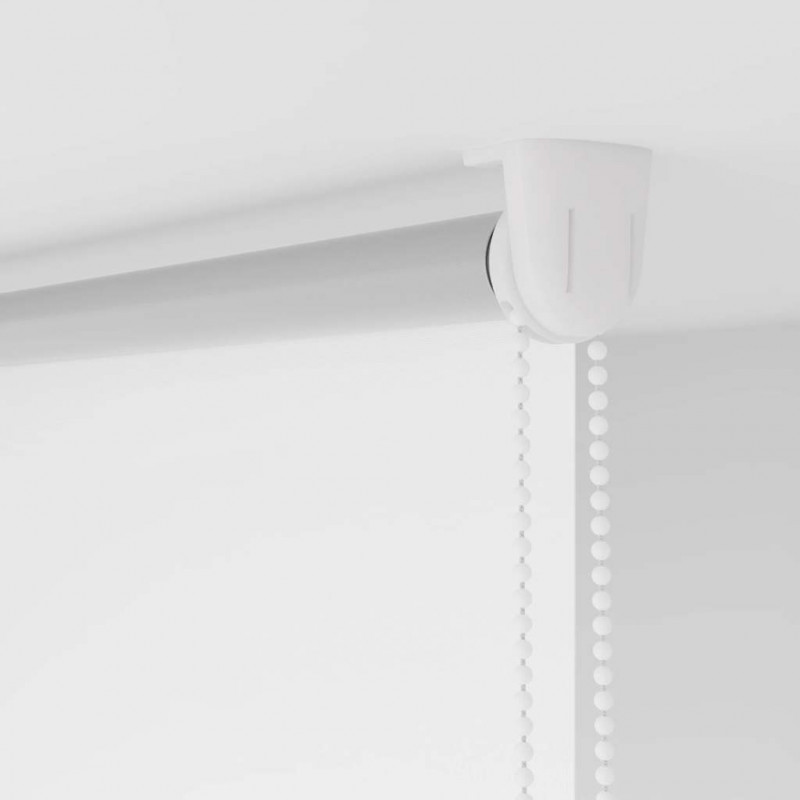 Roleta zaciemniająca biała 65x210 cm Szerokość tkaniny 60,7 cm