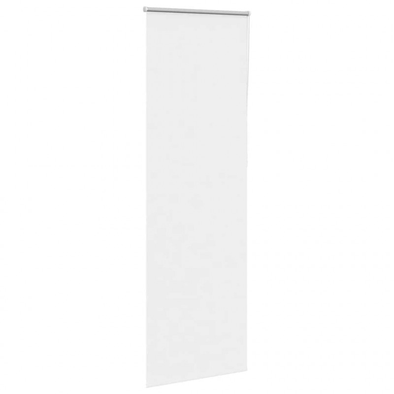 Roleta zaciemniająca biała 70x210 cm Szerokość tkaniny 65,7 cm