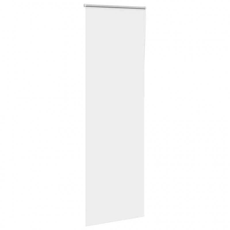 Roleta zaciemniająca biała 85x210 cm Szerokość tkaniny 80,7 cm