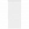 Roleta zaciemniająca biała 110x210 cm Szerokość tkaniny 105,7cm