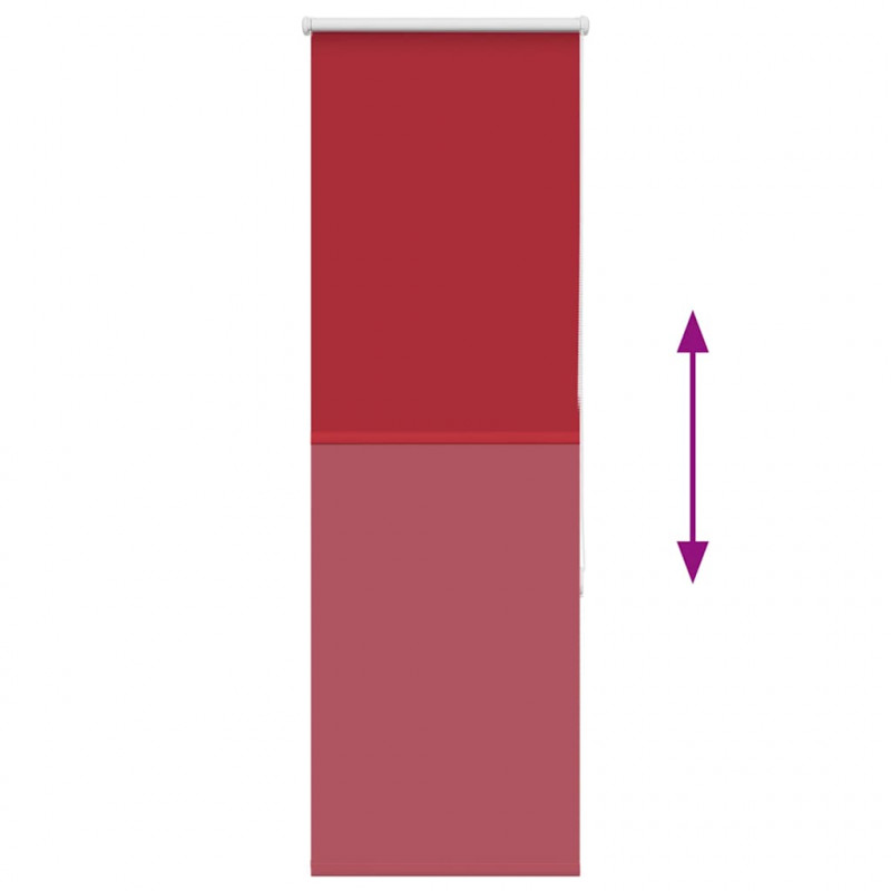 Roleta zaciemniająca Red 60x130 cm Szerokość tkaniny 55,7 cm