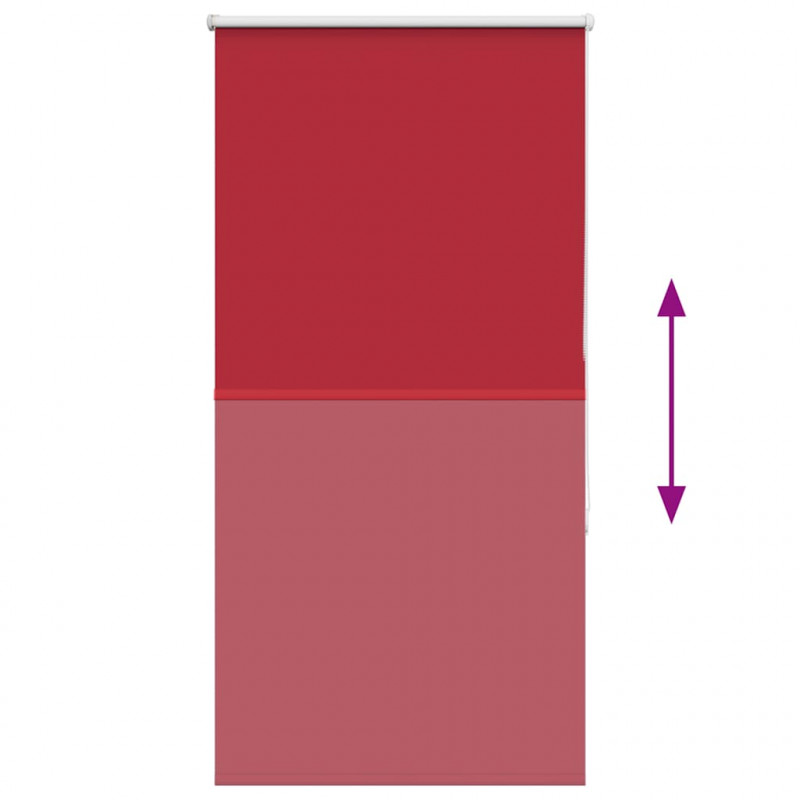 Roleta zaciemniająca Red 75x130 cm Szerokość tkaniny 70,7 cm