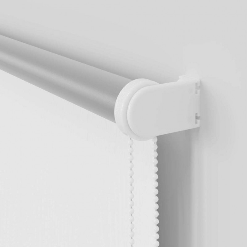 Roleta zaciemniająca biała 140x210 cm Szerokość tkaniny 136,6cm