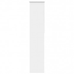 Roleta zaciemniająca biała 55x230 cm Szerokość tkaniny 50,7 cm