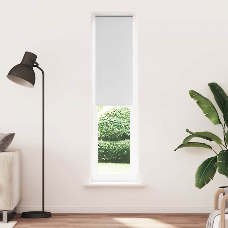 Roleta zaciemniająca biała 60x230 cm Szerokość tkaniny 55,7 cm