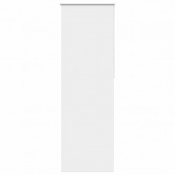 Roleta zaciemniająca biała 65x230 cm Szerokość tkaniny 60,7 cm