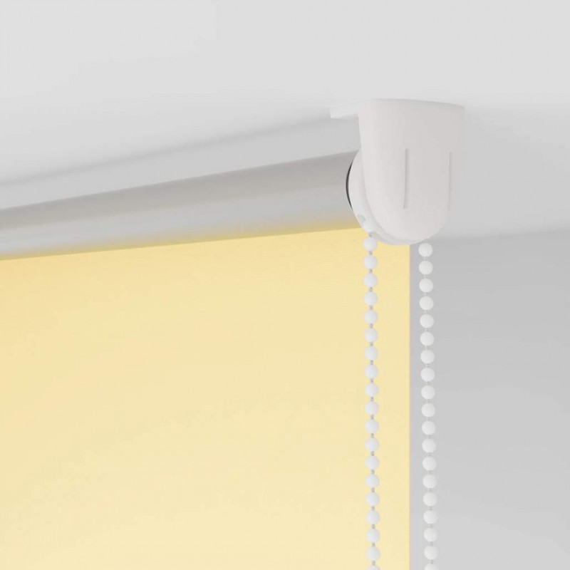Roleta zaciemniająca Żółta 40x130 cm Szerokość tkaniny 35,7cm