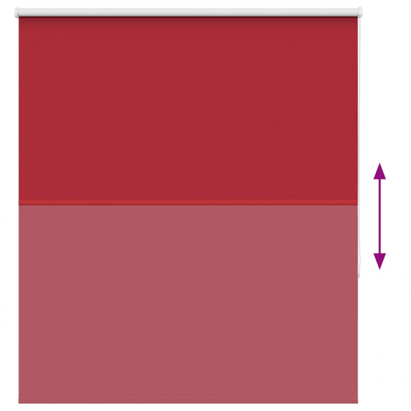 Roleta zaciemniająca Red 130x150 cm Szerokość tkaniny 126,6 cm
