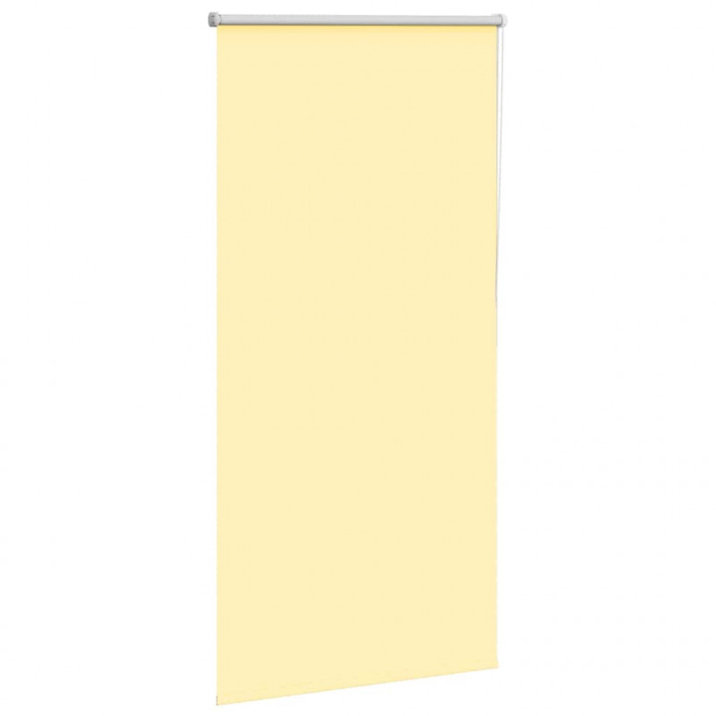 Roleta zaciemniająca Żółta 70x130 cm Szerokość tkaniny 65,7 cm