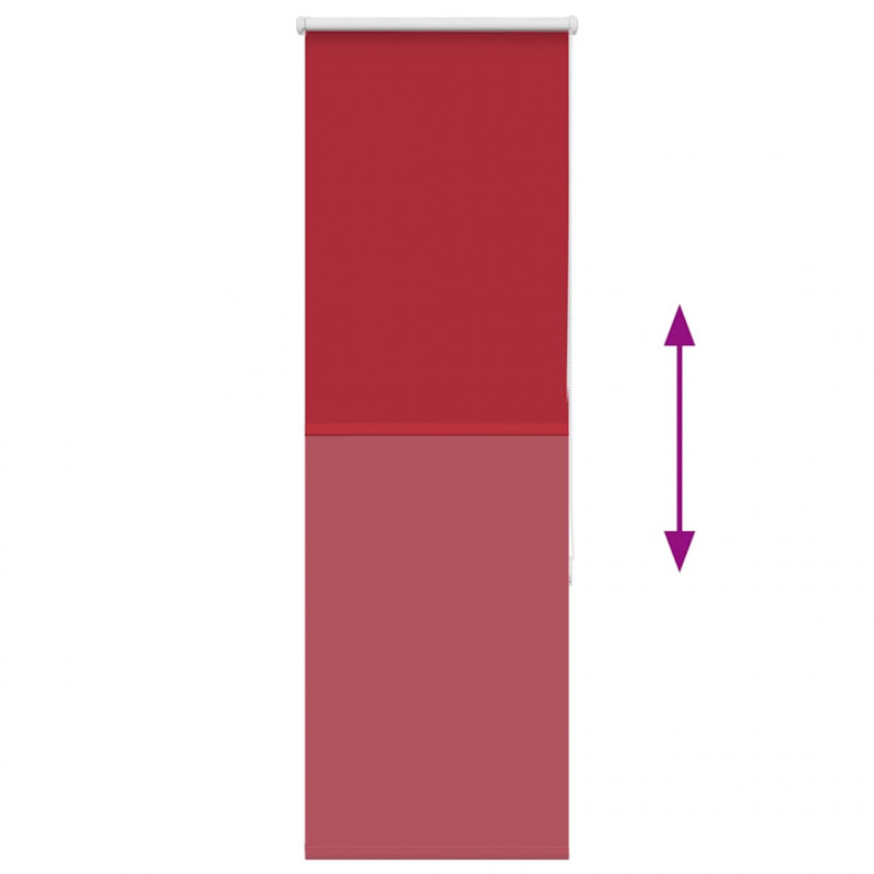 Roleta zaciemniająca Red 40x175 cm Szerokość tkaniny 35,7 cm