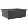 Zlew kuchenny Szary 54 x 44 x 20 cm Granit