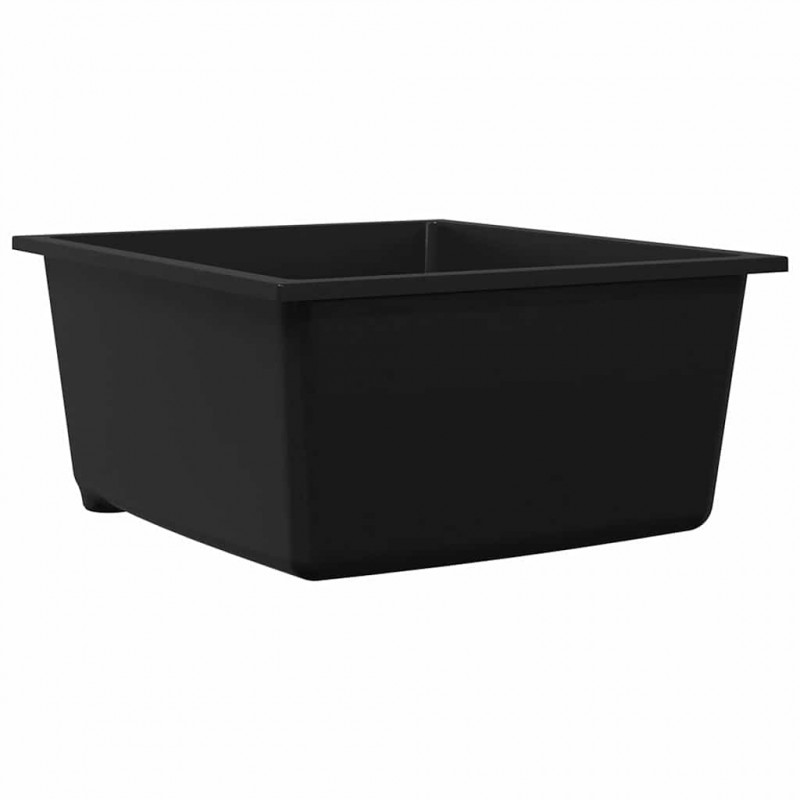 Zlew kuchenny Czarny 38 x 44 x 20 cm Granit