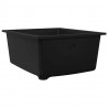 Zlew kuchenny Czarny 38 x 44 x 20 cm Granit