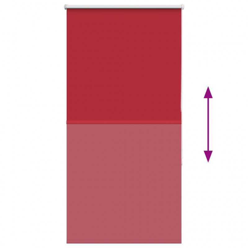 Roleta zaciemniająca Red 70x175 cm Szerokość tkaniny 65,7 cm