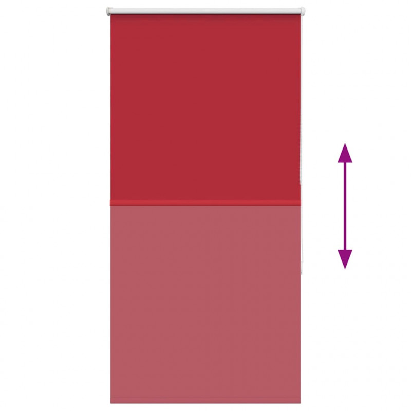 Roleta zaciemniająca Red 75x175 cm Szerokość tkaniny 70,7 cm
