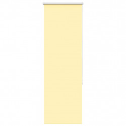 Roleta zaciemniająca Żółta 45x150 cm Szerokość tkaniny 40,7 cm