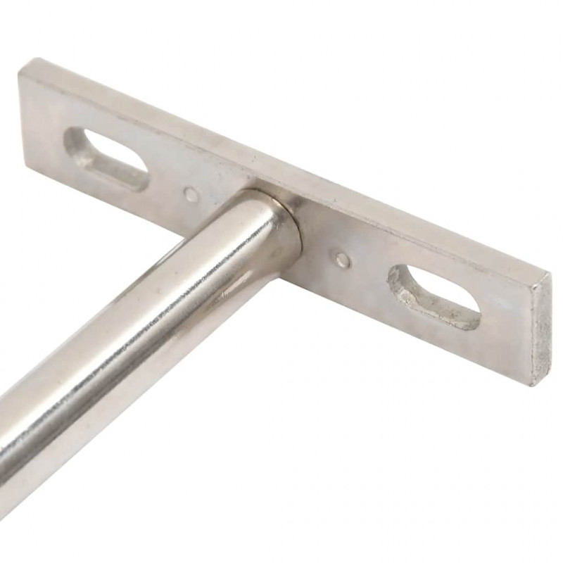 Wsporniki półek pływających, 12 szt., Ø10x100 mm, stal węglowa