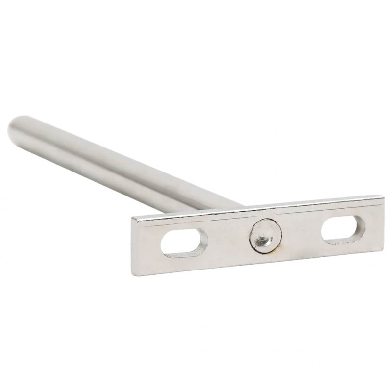 Wsporniki półek pływających, 12 szt., Ø10x150 mm, stal węglowa
