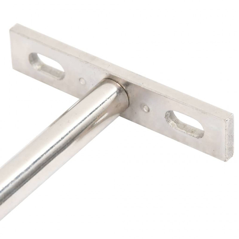 Wsporniki półek pływających, 12 szt., Ø10x150 mm, stal węglowa