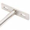 Wsporniki półek pływających, 12 szt., Ø10x150 mm, stal węglowa