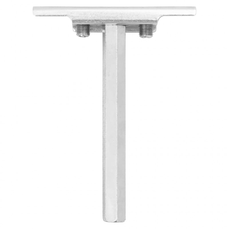Wsporniki półek pływających, 12 szt., Ø12x100 mm, stal węglowa