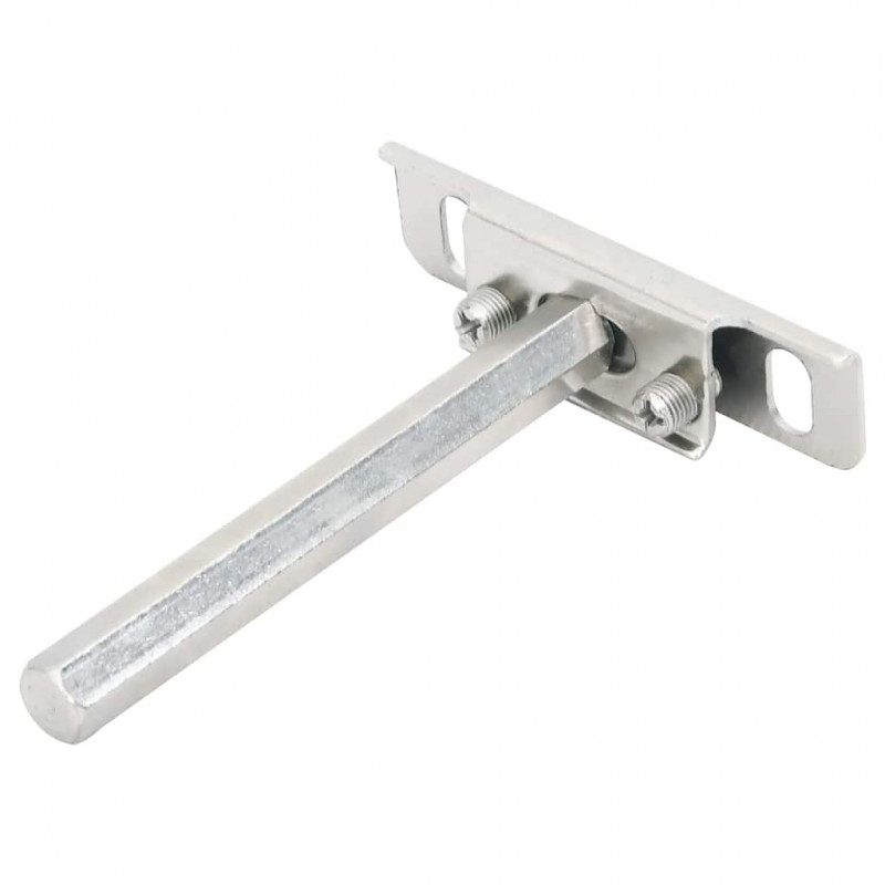 Wsporniki półek pływających, 12 szt., Ø12x100 mm, stal węglowa