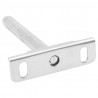 Wsporniki półek pływających, 12 szt., Ø12x100 mm, stal węglowa