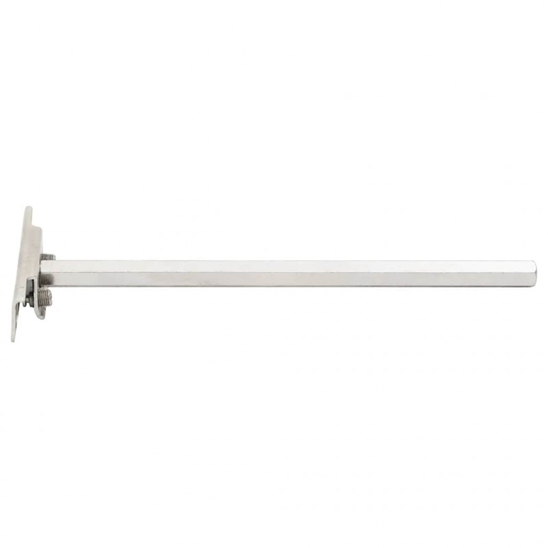 Wsporniki półek pływających, 12 szt., Ø12x200 mm, stal węglowa