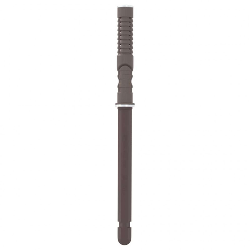 Uchwyty do półek wiszących 12 pcs Beżowy Ø10 x 170 mm Stal