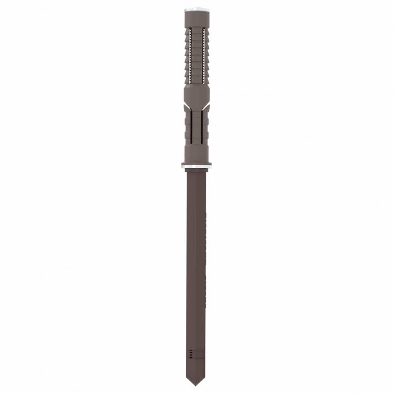 Uchwyty do półek wiszących 12 pcs Beżowy Ø10 x 170 mm Stal