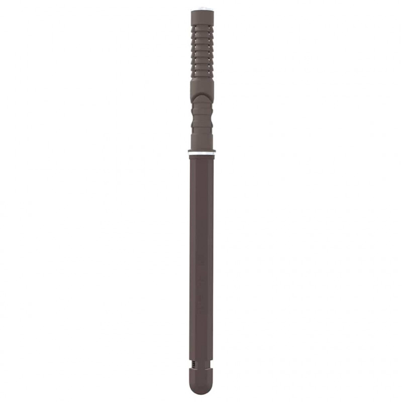 Uchwyty do półek wiszących 12 pcs Beżowy Ø12 x 190 mm Stal
