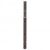 Uchwyty do półek wiszących 12 pcs Beżowy Ø14 x 210 mm Stal