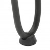 Nogi do stolika kawowego 4 szt. Antracyt 10 cm Stal lite