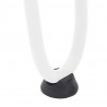 Nogi do stolika kawowego w kształcie spinki do włosów 4 szt. Białe 30 cm Stal lite
