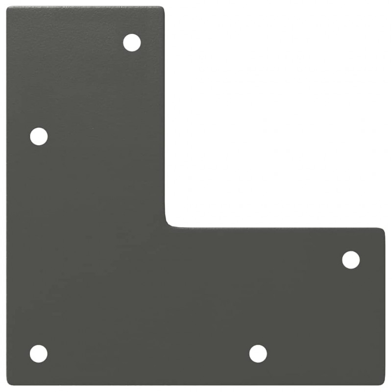 Nogi do stolika kawowego 4 szt. Antracyt 30 cm Stal lite