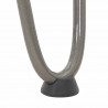 Nogi do stolika kawowego 4 szt. Naturalna stal 30 cm Solidna stal