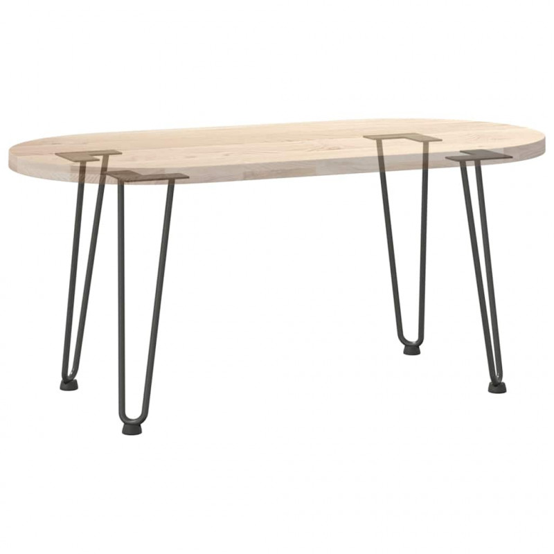 Nogi do stolika kawowego 4 szt. Antracyt 42 cm Stal lite