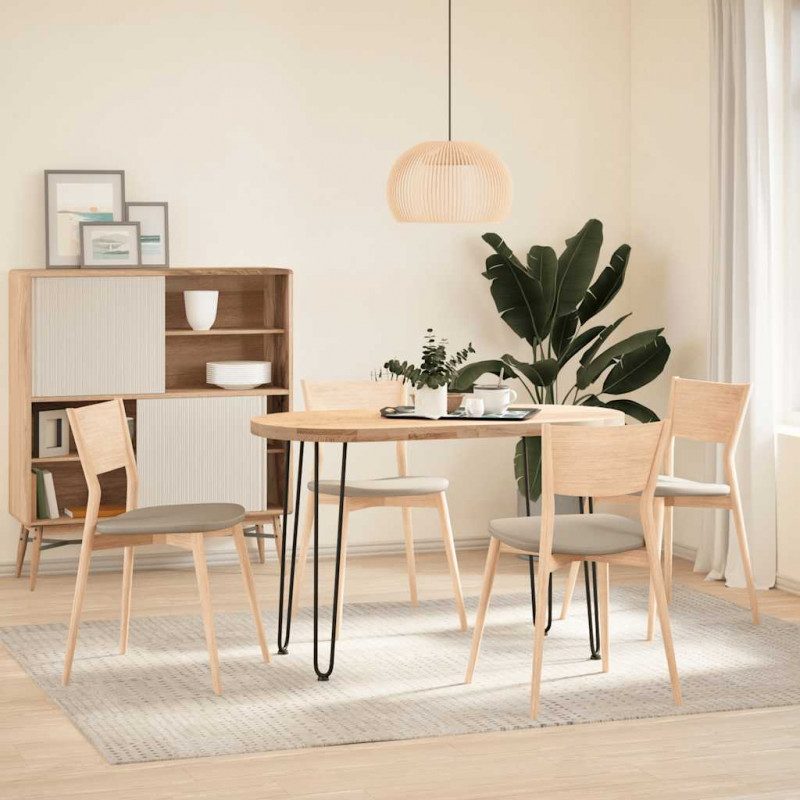 nogi wsuwkowe do stolików konsolowych do stolika konsolowego 4 szt. Czarny 72 cm Stal lite