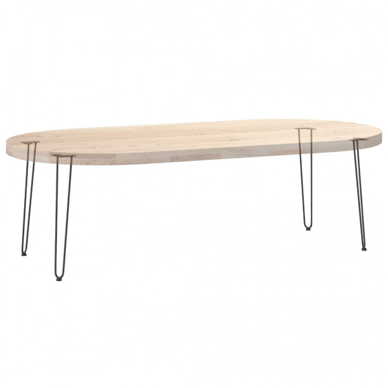 nogi wsuwkowe do stolików konsolowych do stolika konsolowego 4 szt. Antracyt 72 cm Stal lite