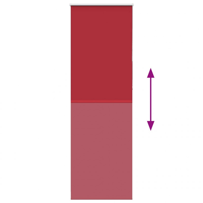 Roleta zaciemniająca Red 85x210 cm Szerokość tkaniny 80,7 cm