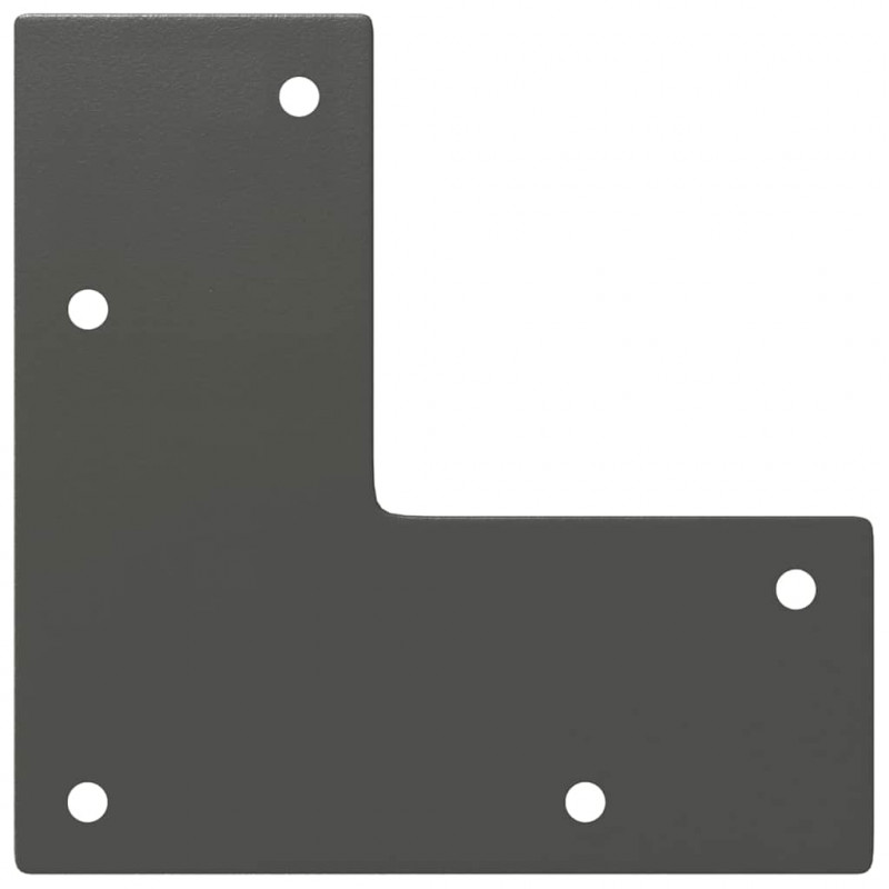 Nogi do stolika kawowego 4 szt. Antracyt 30 cm Stal lite