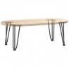 Nogi do stolika kawowego 4 szt. Antracyt 30 cm Stal lite